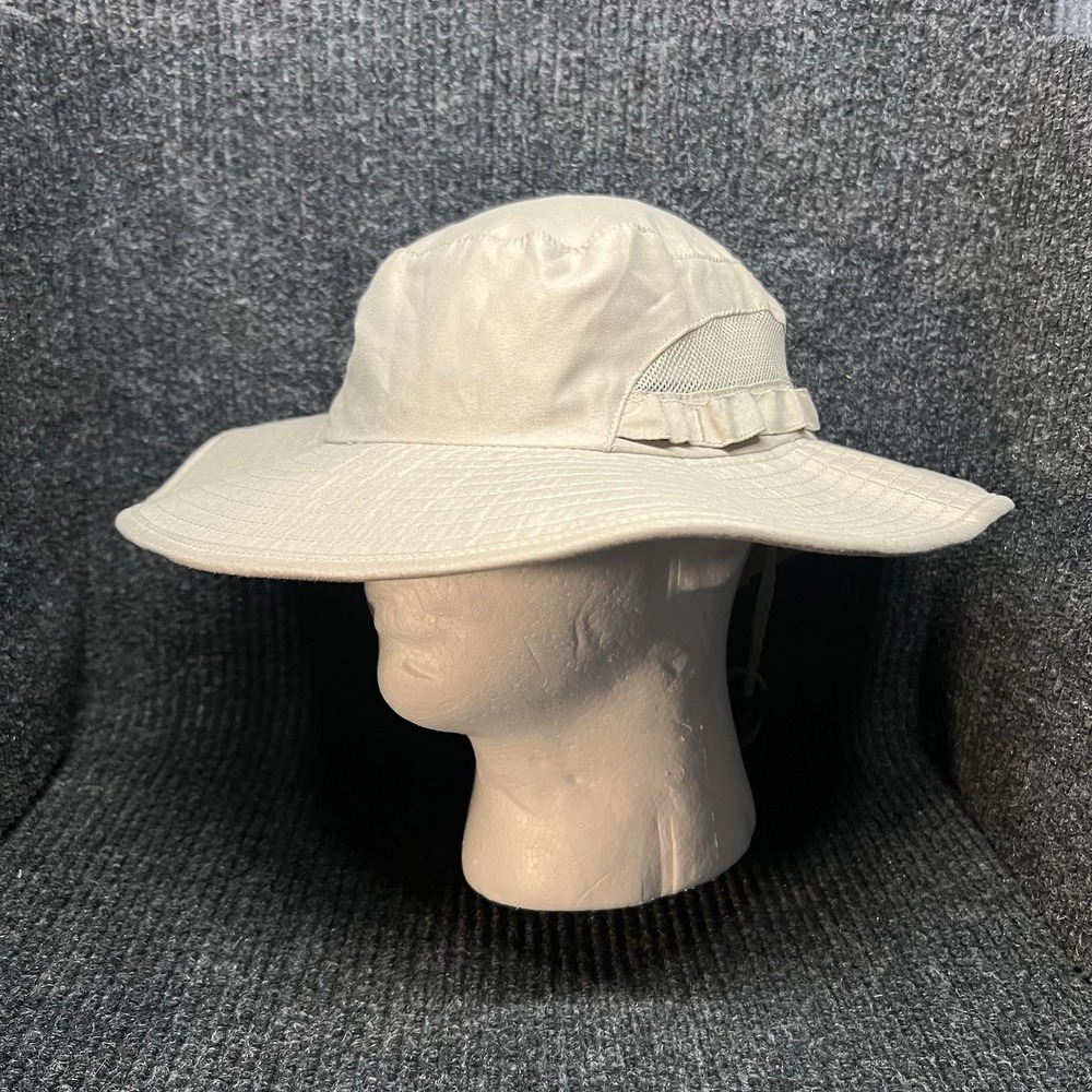 Swiss Tech Fishing Boonie Hat Tan Size S-M Outdoor Hiking Gorpcore Outdoors